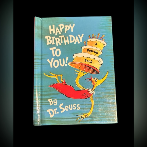 Dr. Seuss Happy Birthday to You! Small pop up board book. Previously loved. - Picture 1 of 12